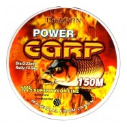 Волосінь для риболовлі, DrAGON Power Carp мультиколор, 150м, перетин 0,35мм